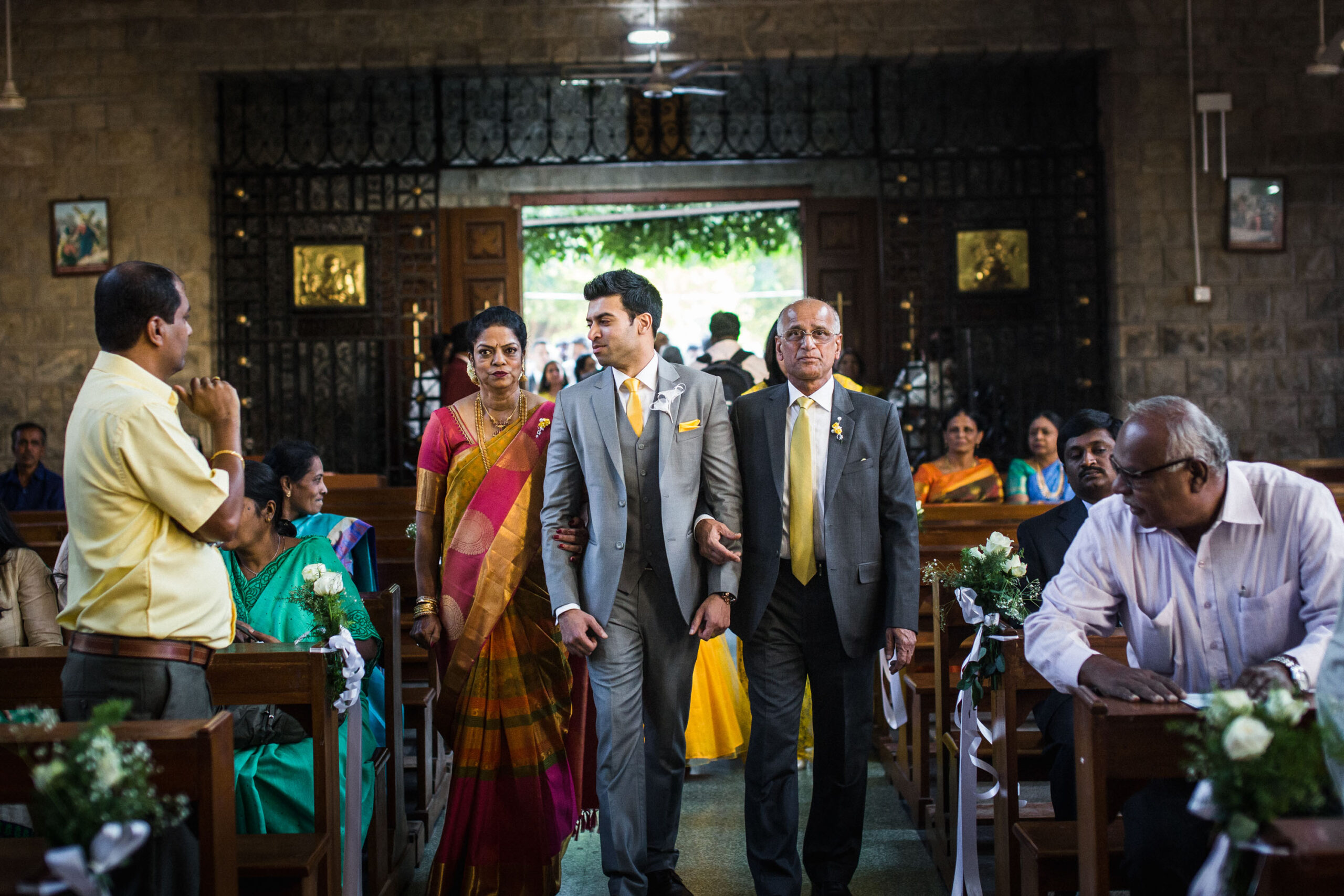 arpitha aaron christian wedding photography in bangalore