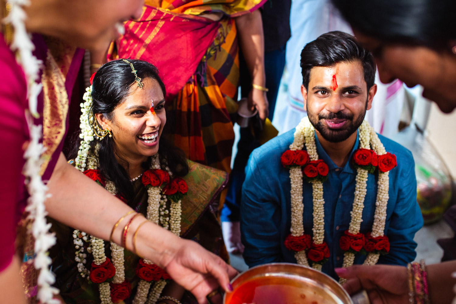 cross cultural tamil wedding