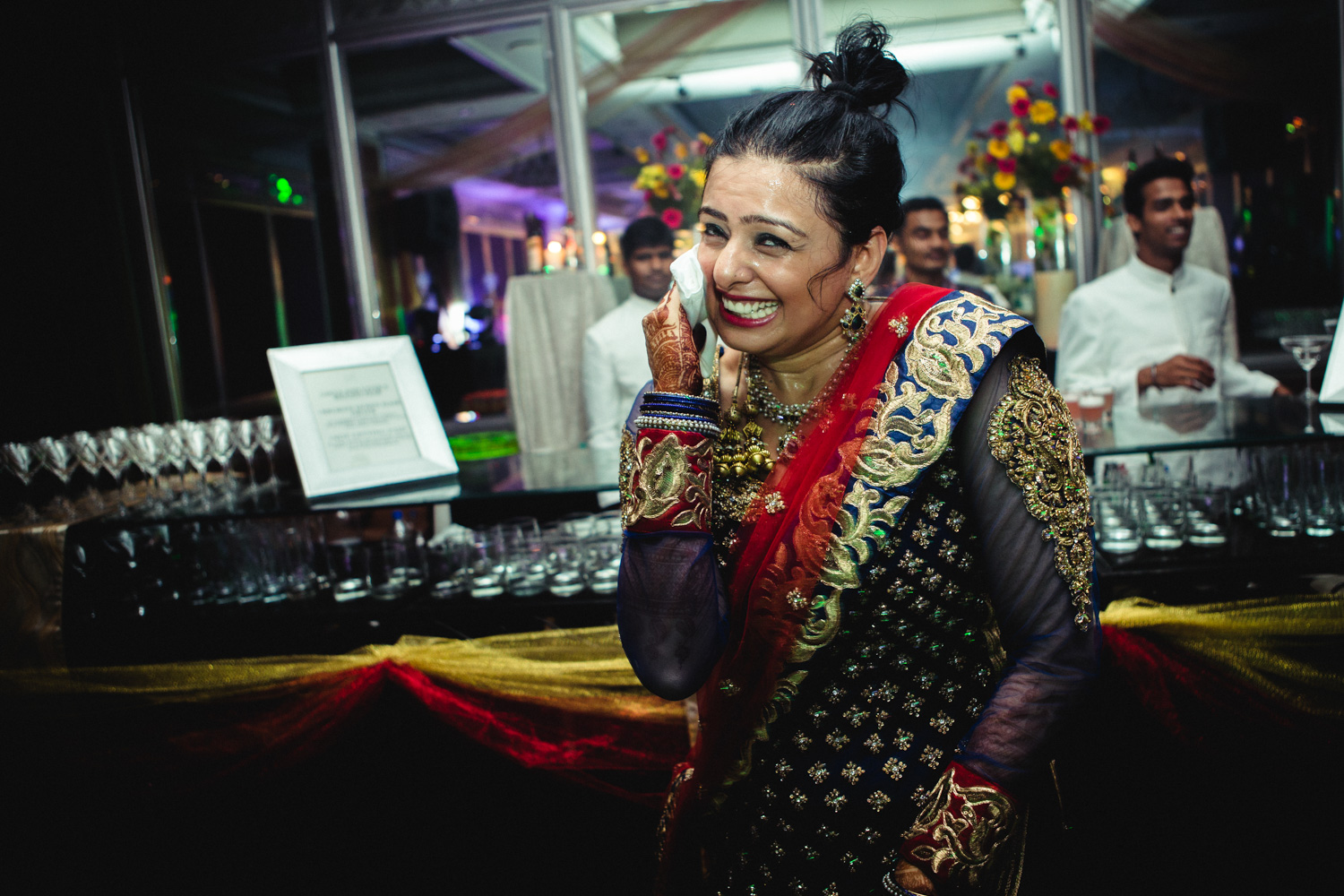 cocktail wedding party at taj west end bangalore dropdstudio weddings